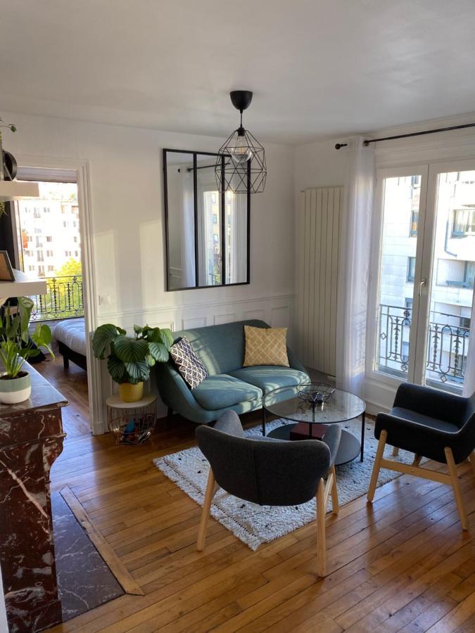Appartement Buttes Chaumont Paris Luaran gambar