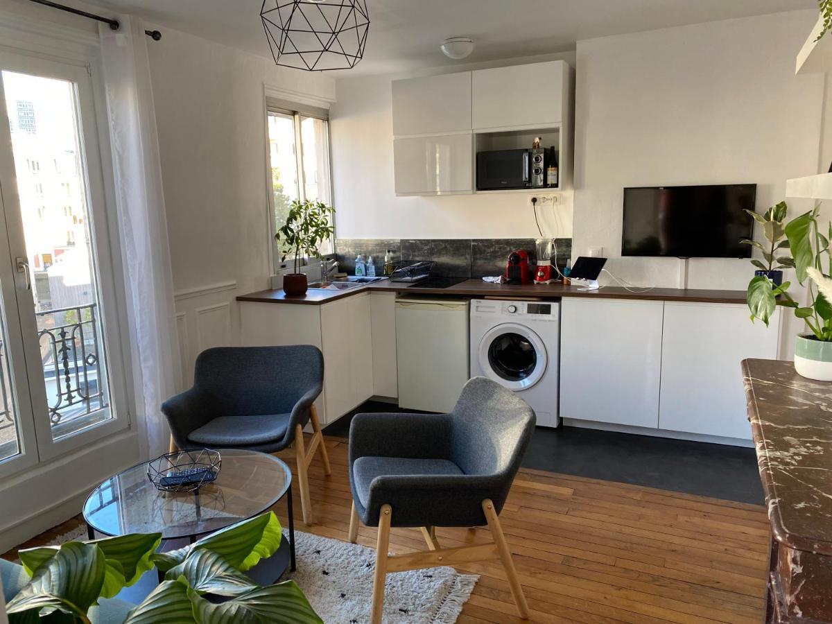 Appartement Buttes Chaumont Paris Luaran gambar